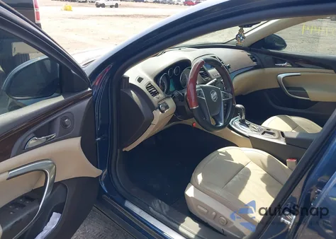 2011 Buick Regal Cxl Russelsheim from USA, damaged, VIN W04GP5EC5B1076802